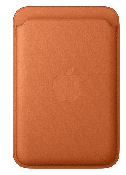 Apple iPhone finewoven wallet fox orange