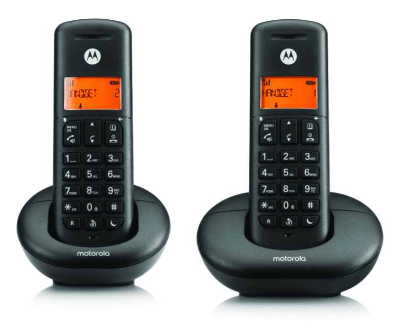 Motorola e202 dect duo black