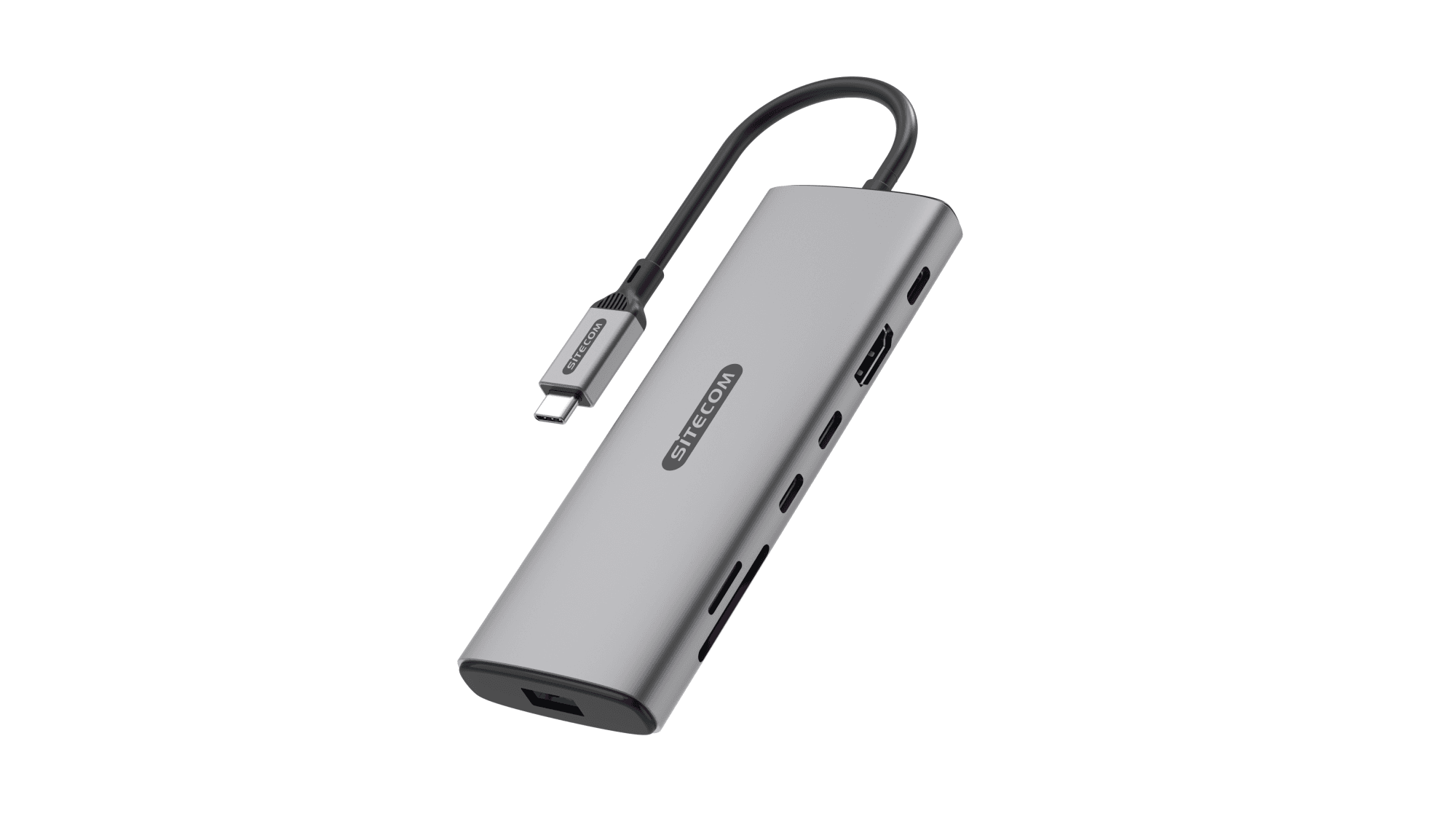 Sitecom 7in1 usb-c pd multiport adapter