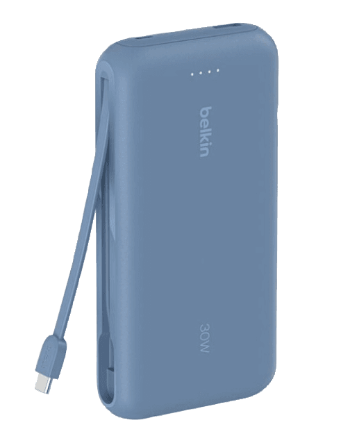 Belkin 20k pd30w usb-c power bank blue