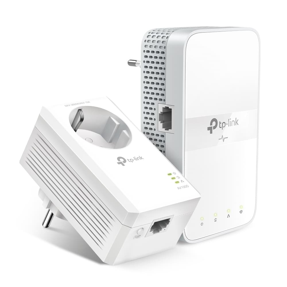 Tp-link powerline av1000 wifi kit p-thru