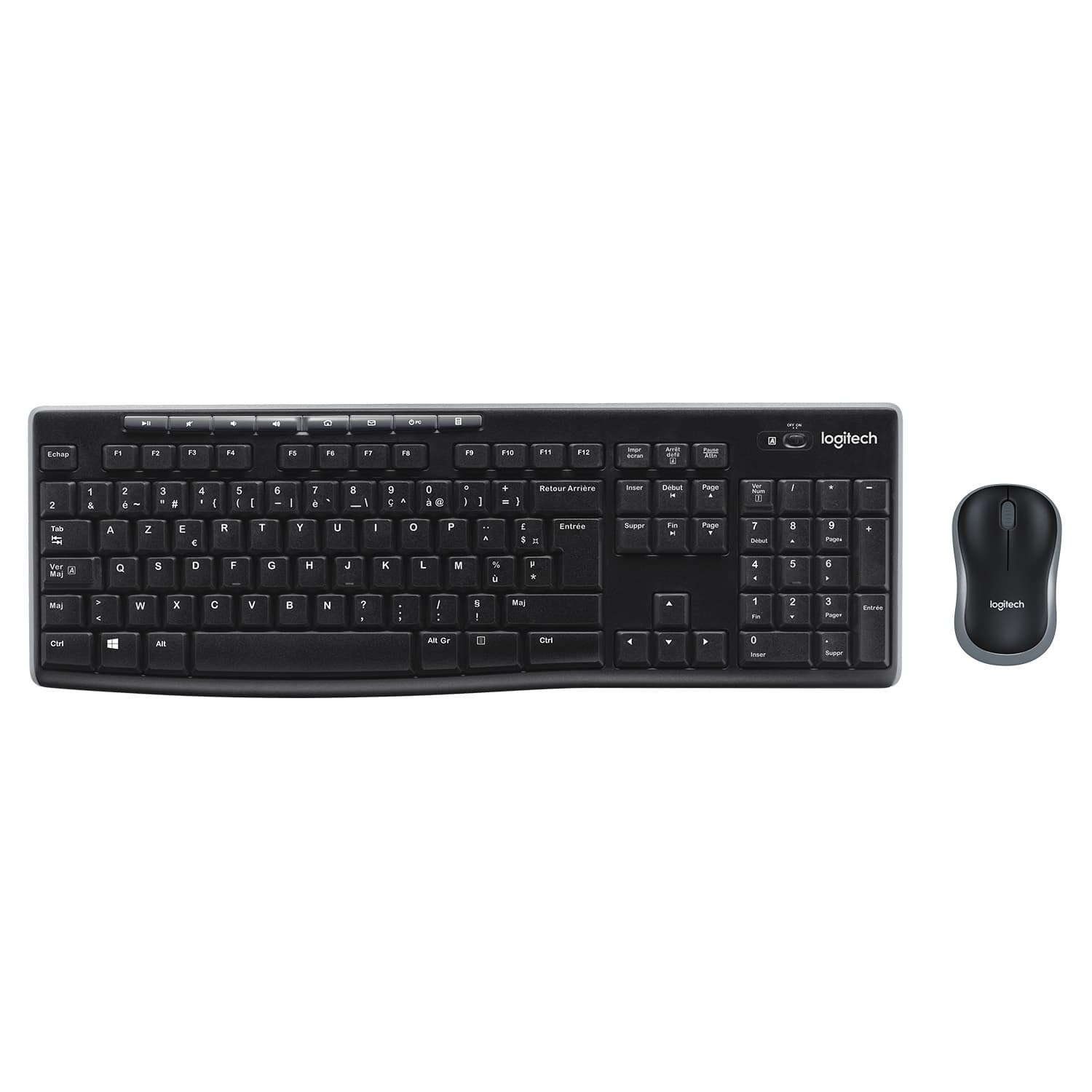 Logitech wireless combo mk270 azerty