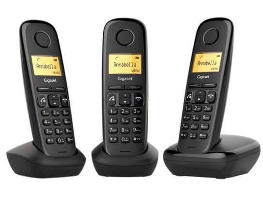 Gigaset a270 trio - noir - 3 piaces