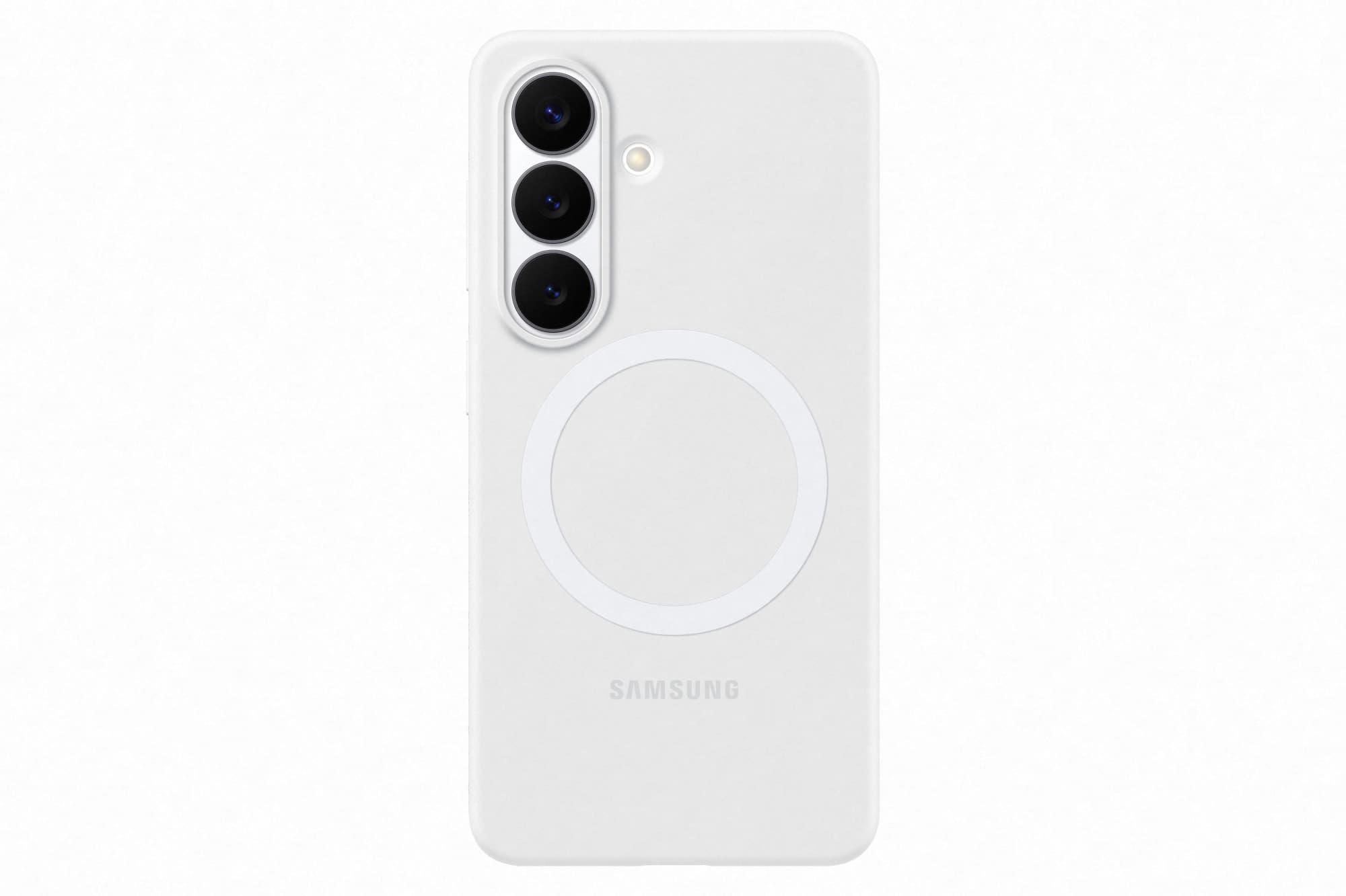 Samsung silicone magnet case s26 white