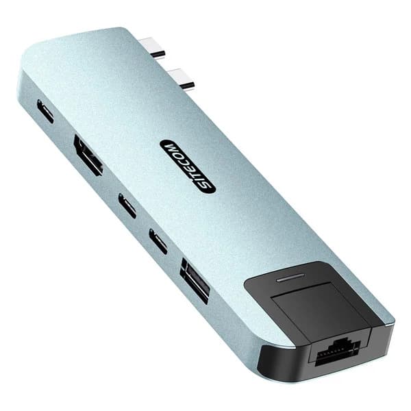 Sitecom MacBook air mp hub 6 in 2 light