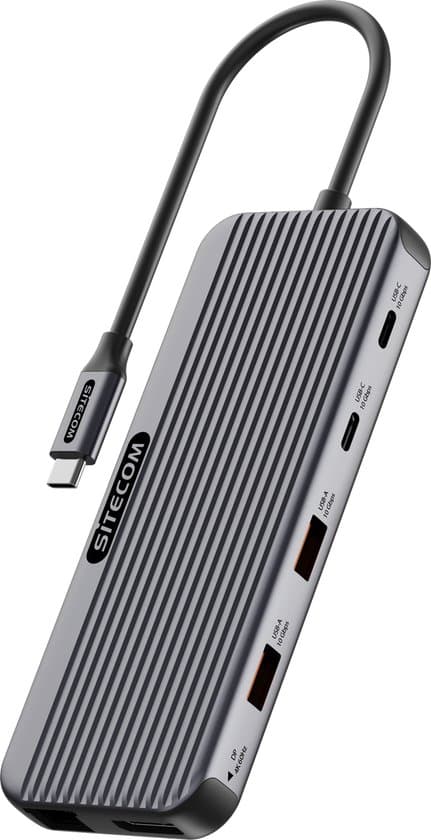 Sitecom 8 in 1 usb-c multiport adapter p