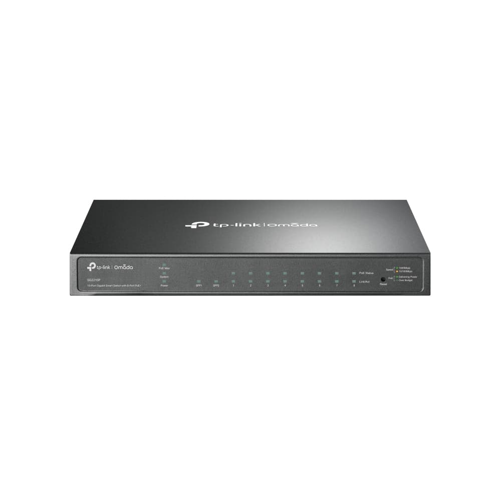 Tp-link omada switch tl-sg2210p poe+ 8P