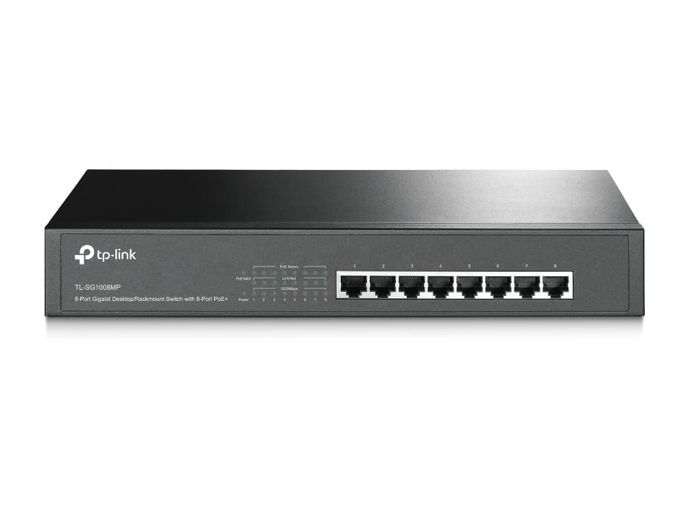 Tp-link tl-sg1008mp 8p gb switch 8p poe+