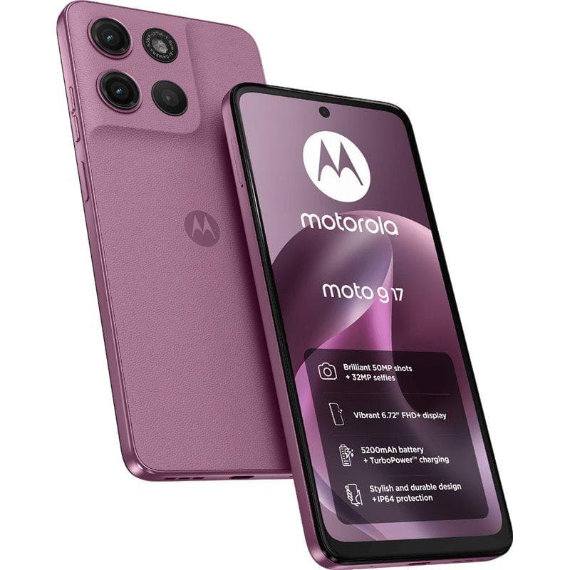 Motorola moto g17 bordeaux
