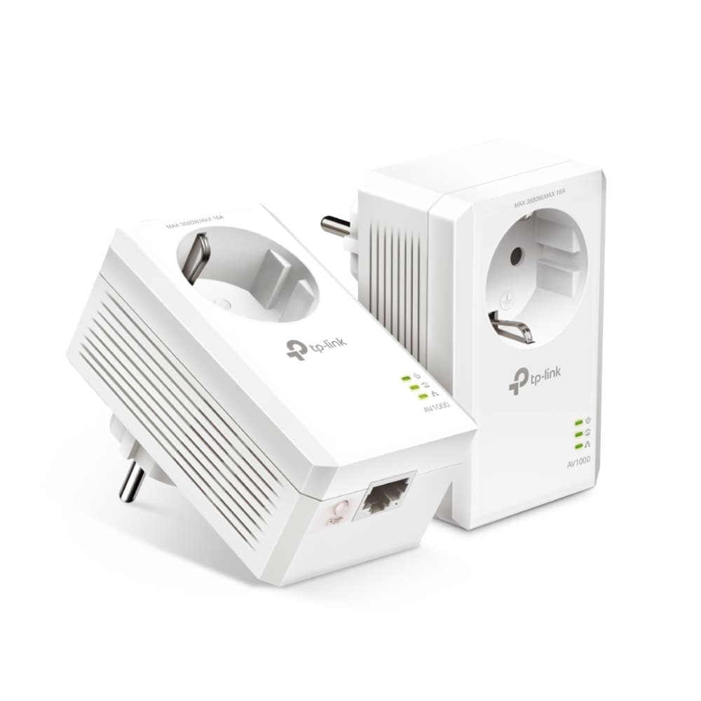 Tp-link powerline av1000 kit / p-thru (e