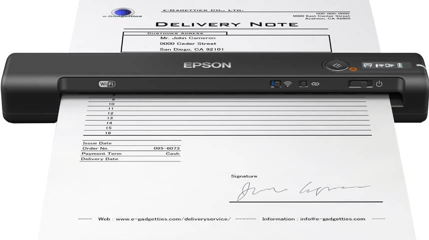 Epson es60w scanner