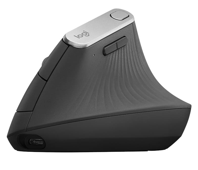 Logitech mx vertical ergo mouse graphite