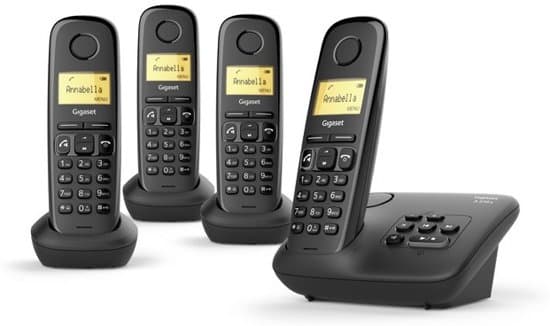 Gigaset a270a quattro - noir - repondeur