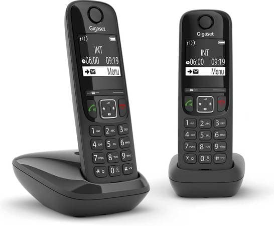 Gigaset as690r duo - noir - 2 pieces