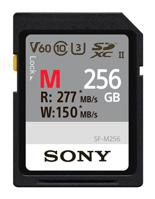 Sony uhs-ii-sd-card 256GB