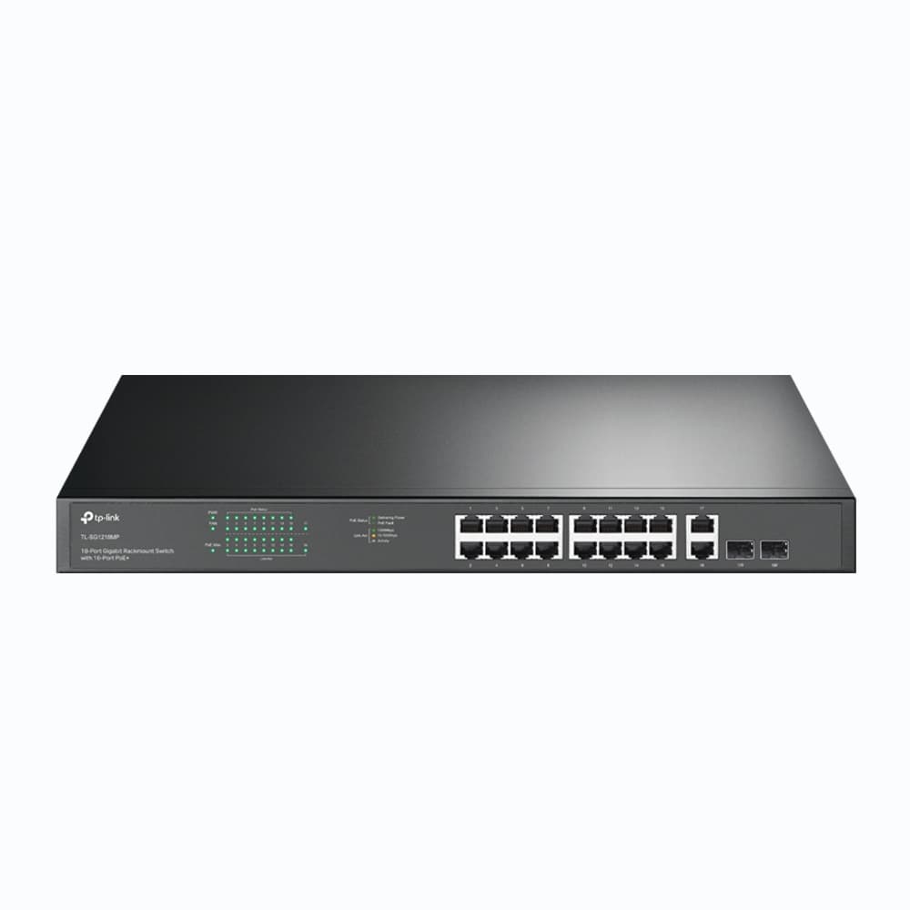 Tp-link tl-sg1218mp 18p switch 16p poe+