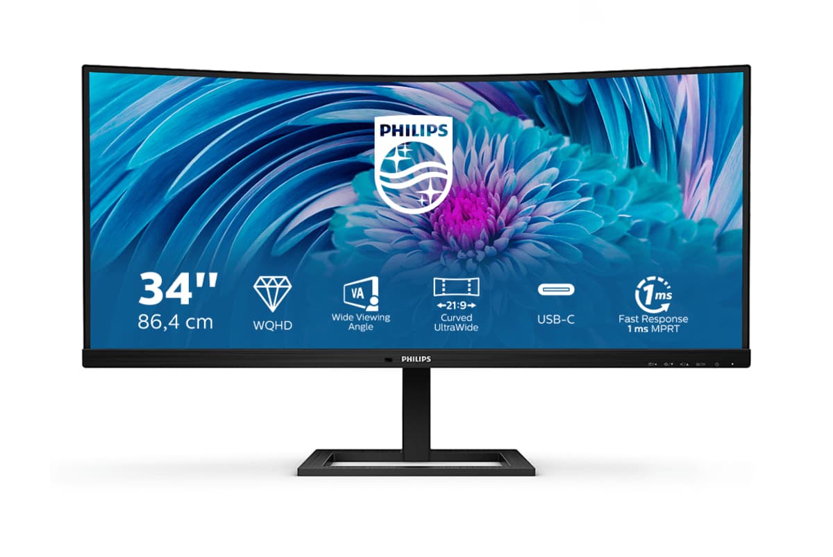 Philips uwqhd curved monitor 346E2CUAE