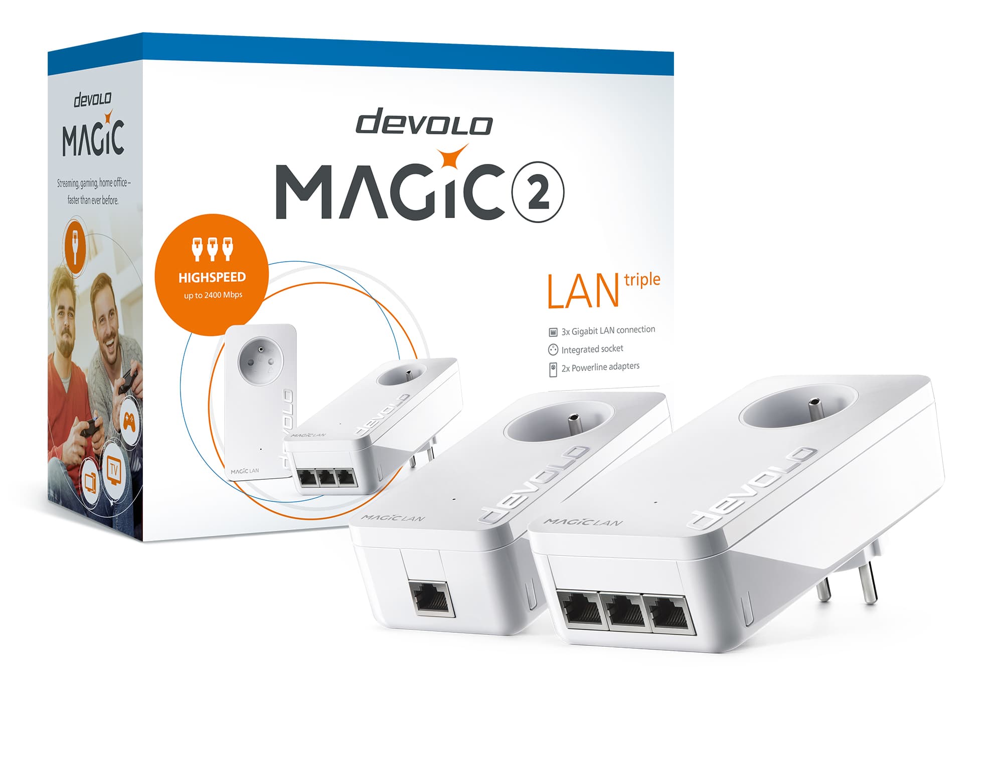 Devolo magic 2 lan triple starter kit