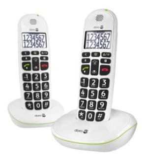 Doro phone easy 110 duo blanc 211-30066
