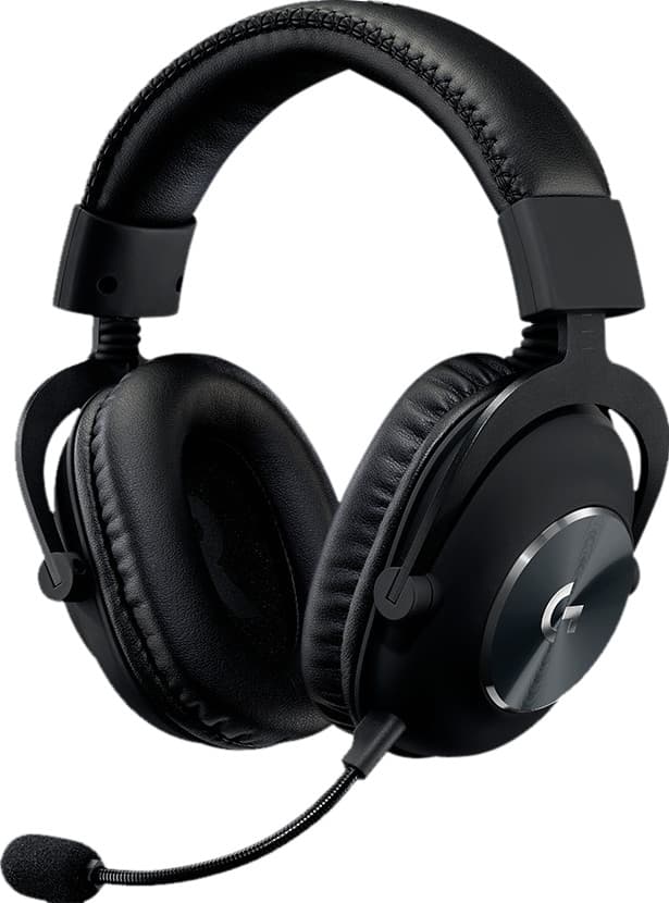 Logitech g pro x gaming headset - black