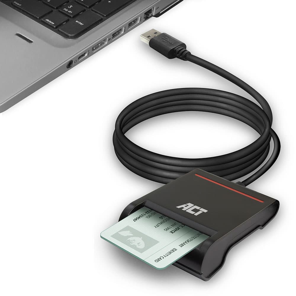 Act usb 2.0 smartcard eid reader