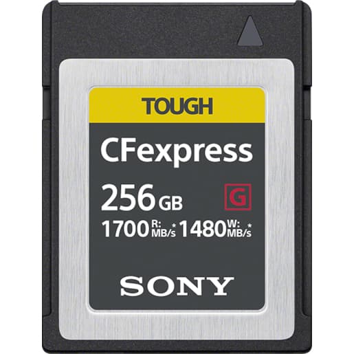 Sony cfexpress type b r1700/w1480 256GB