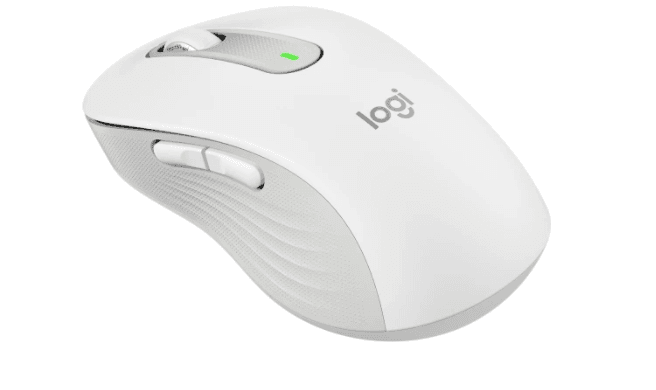 Logitech m650 l signature mouse white