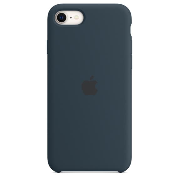 Apple iPhone se silicone case abyss blue