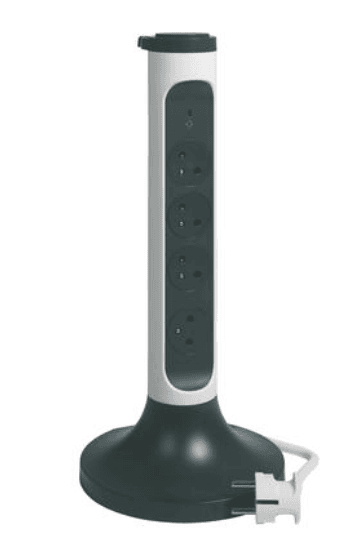 Legrand prise multiple blanc/noir