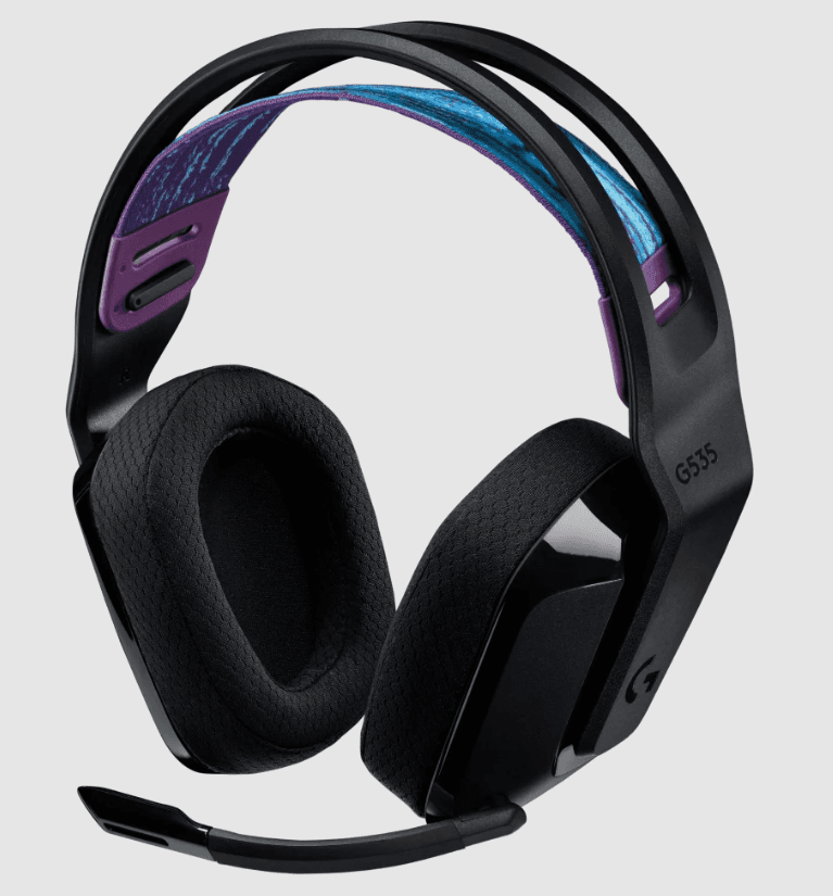 Logitech g535 lightspeed headset black