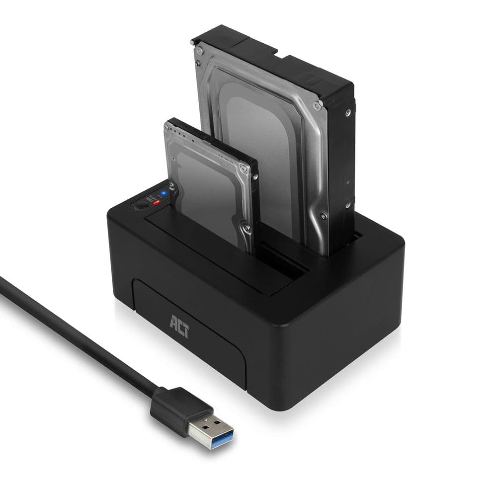 Act usb3.1 dual hdd docking station