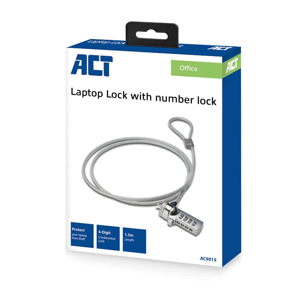 Act laptop lock number 1.5 meter