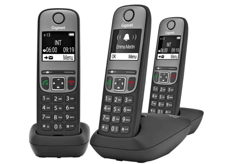 Gigaset a705 trio noir