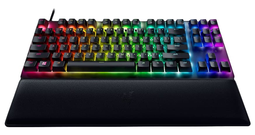 Razer huntsman v2 tenkeyless keyboard