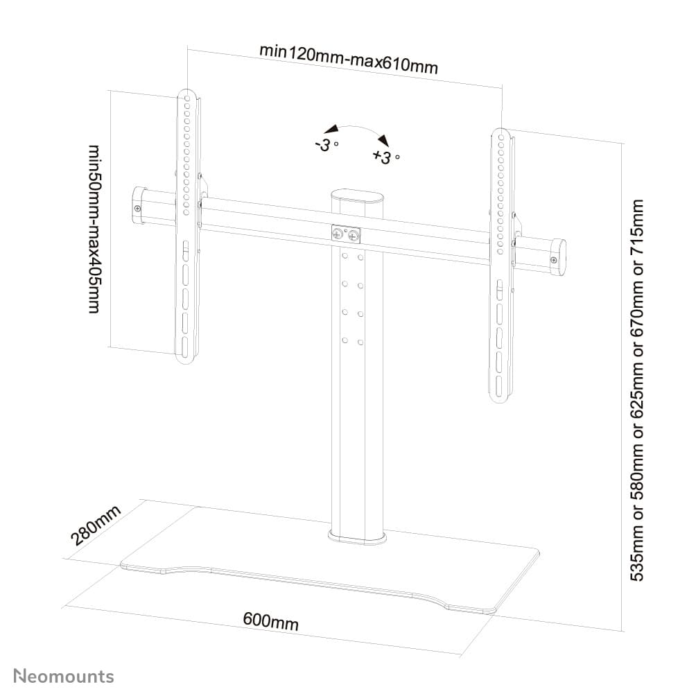 Newstar desk mount FPMAD1250BK