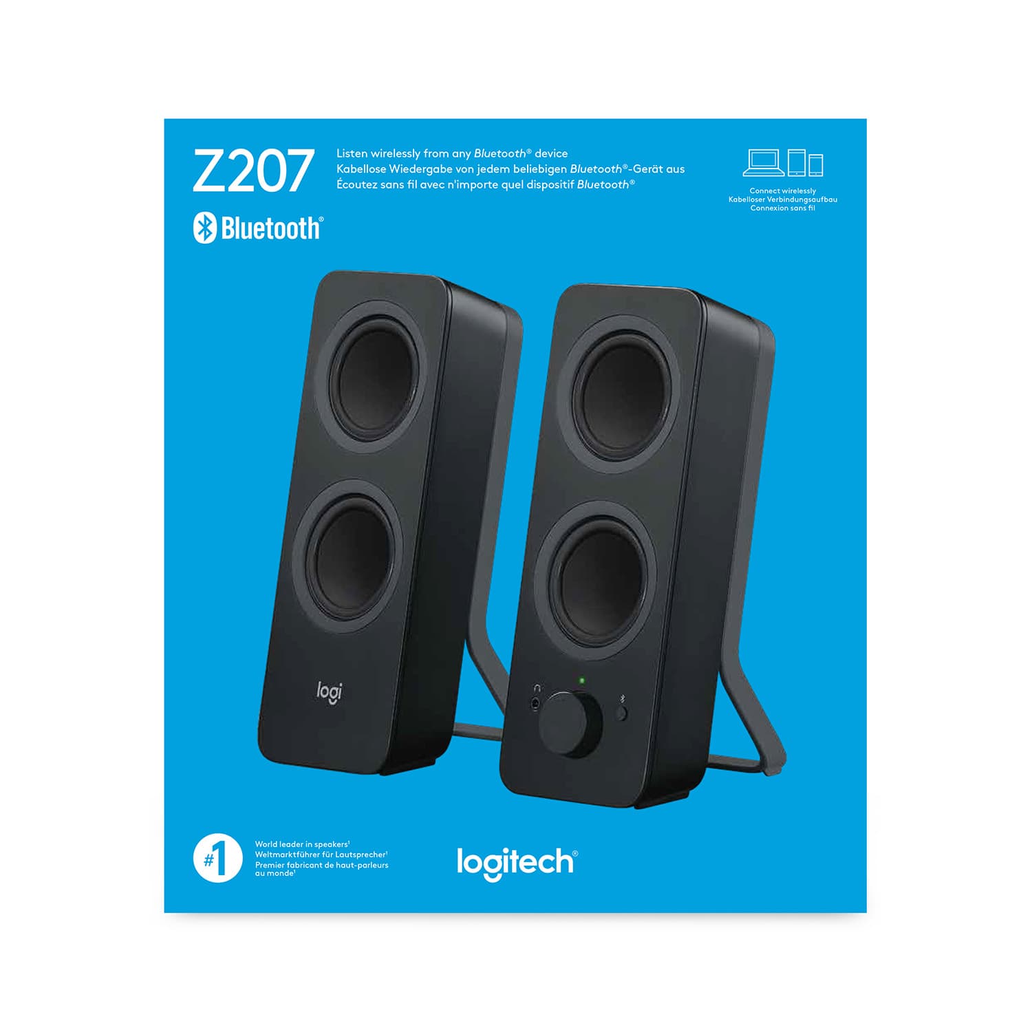 Logitech speakers z207 black