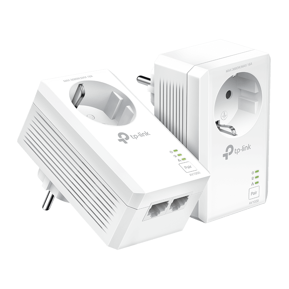 Tp-link powerline av1000 kit / p-thru