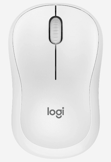 Logitech wireless mouse m240 white