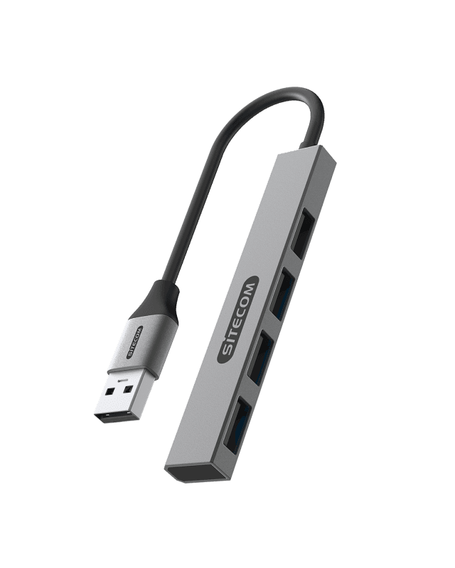 Sitecom usb-a to 4x usb-a nano hub