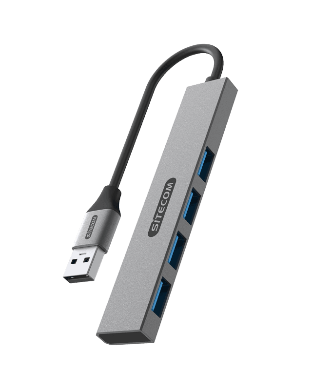 Sitecom usb-a to 4x usb-a tiny hub
