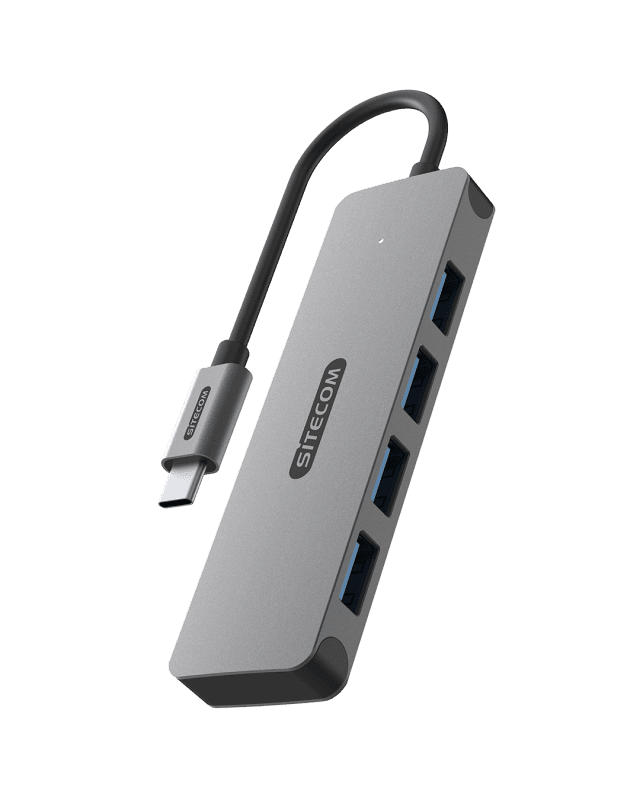 Sitecom usb-c to 4x usb-a hub