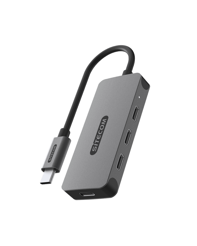 Sitecom usb-c to 4x usb-c 10gbps hub