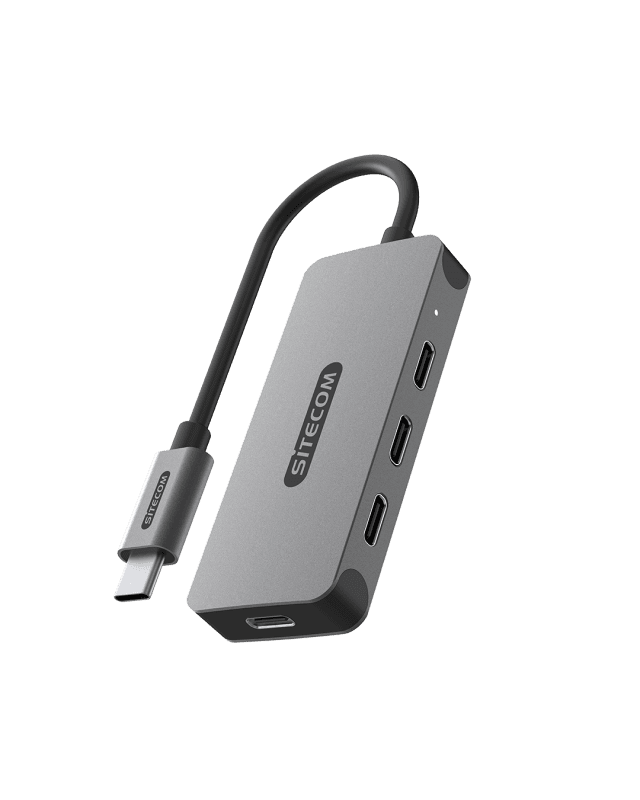 Sitecom usb-c to 4x usb-c hub