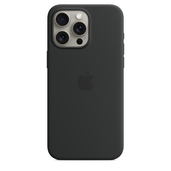 Apple iPhone 15 pro max sil case ms blck