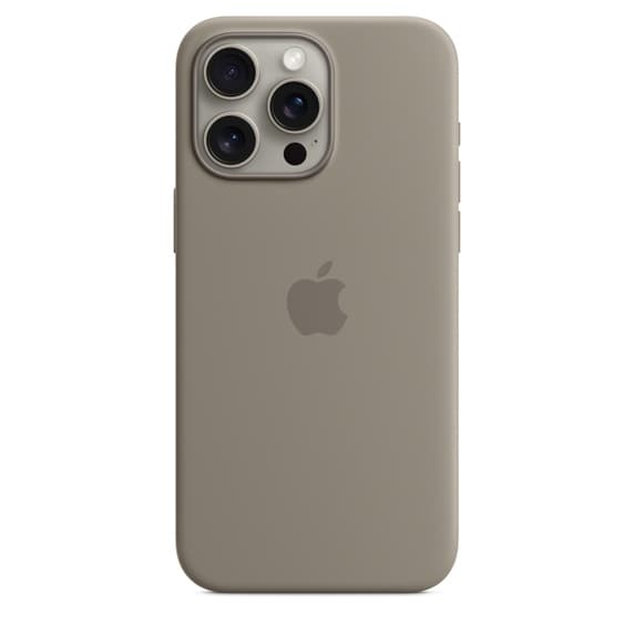Apple iPhone 15 pro max sil case ms clay