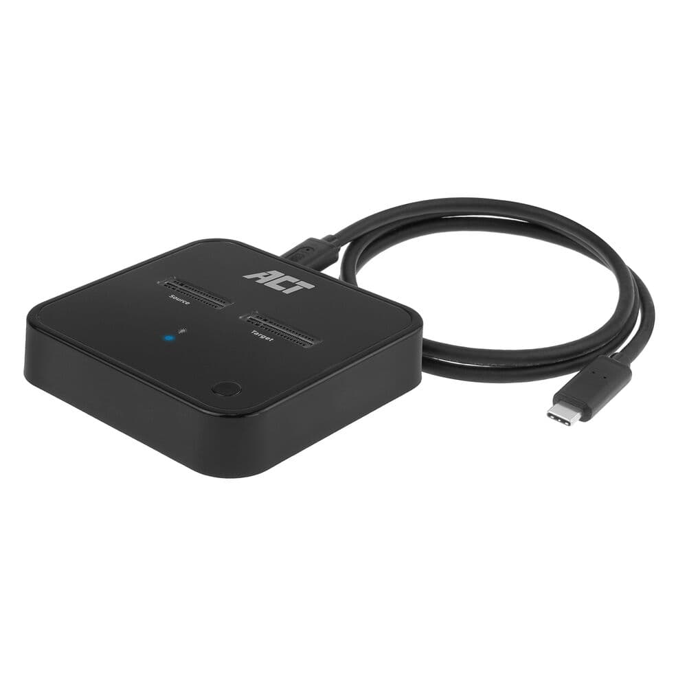 Act usb-c dual m.2 nvme docking statio