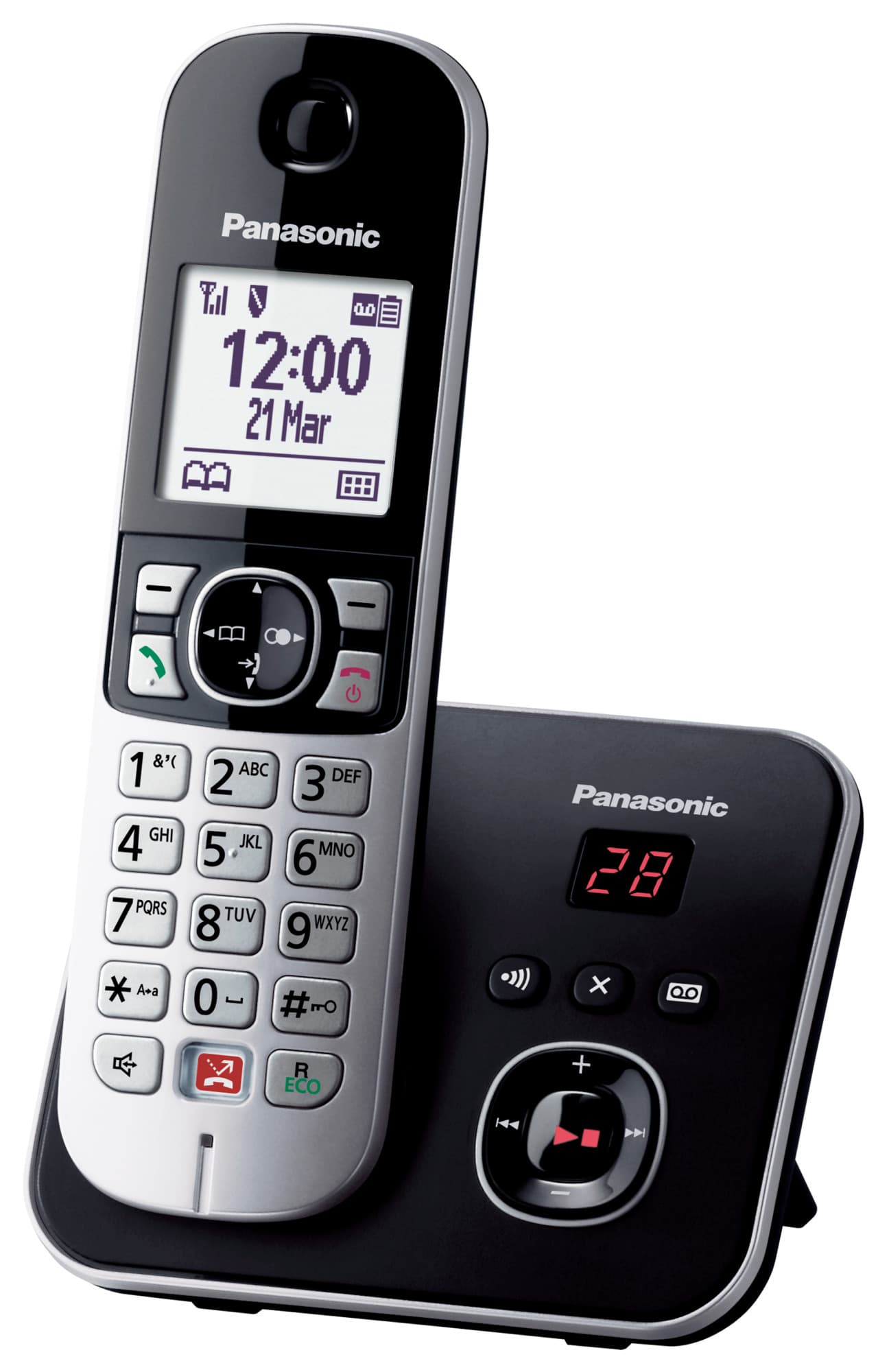 Panasonic dect kx-tg6861nlb mono
