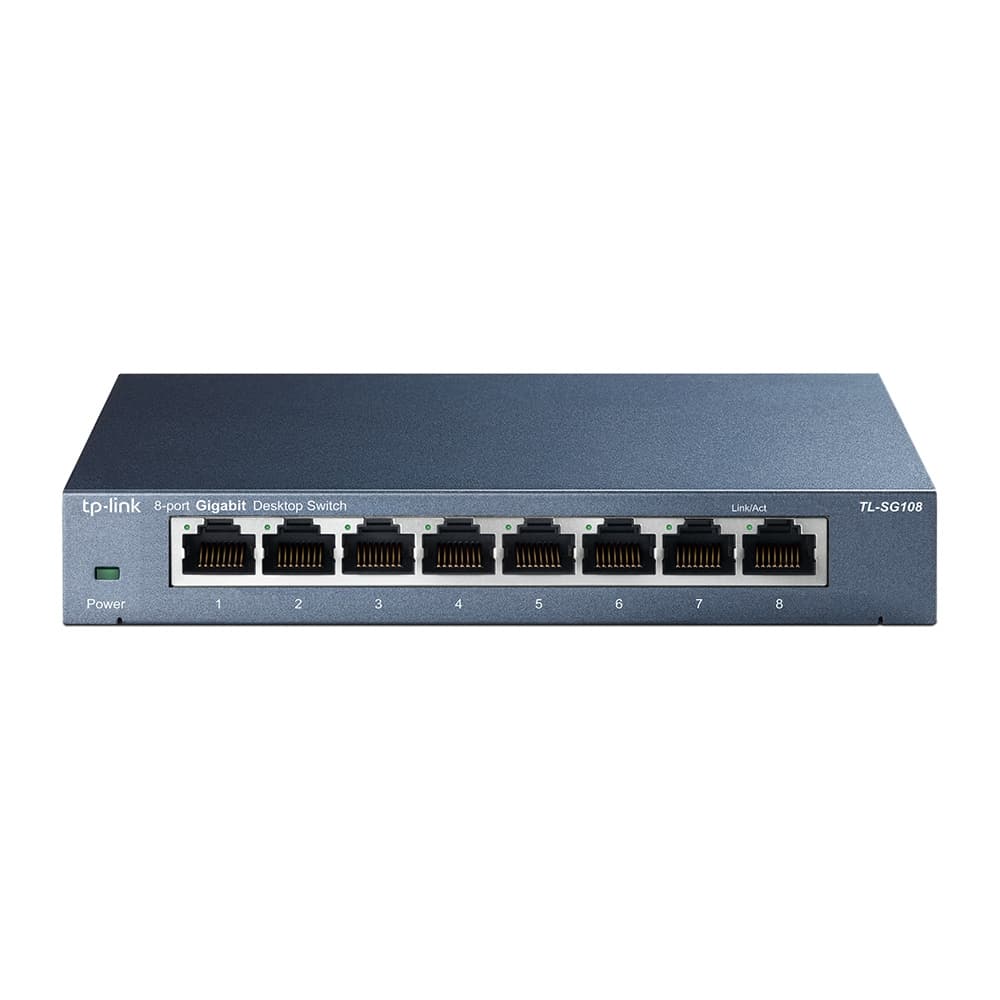 Tp-link tl-sg108 8p gigabit switch metal