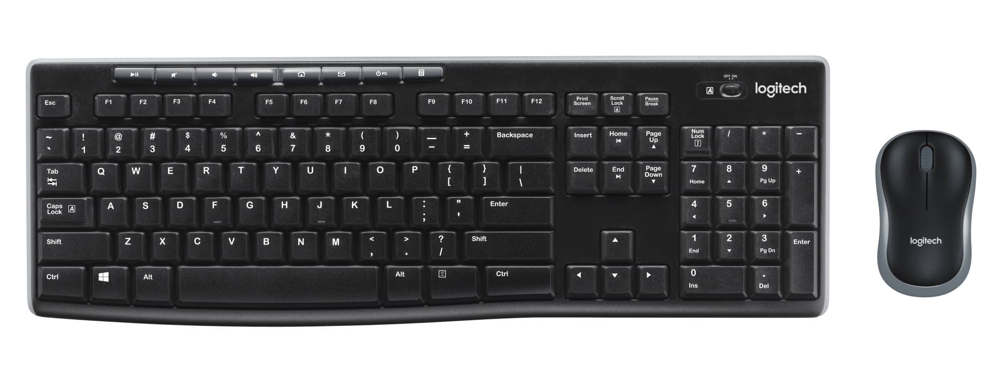 Logitech wireless combo mk270 qwerty uk