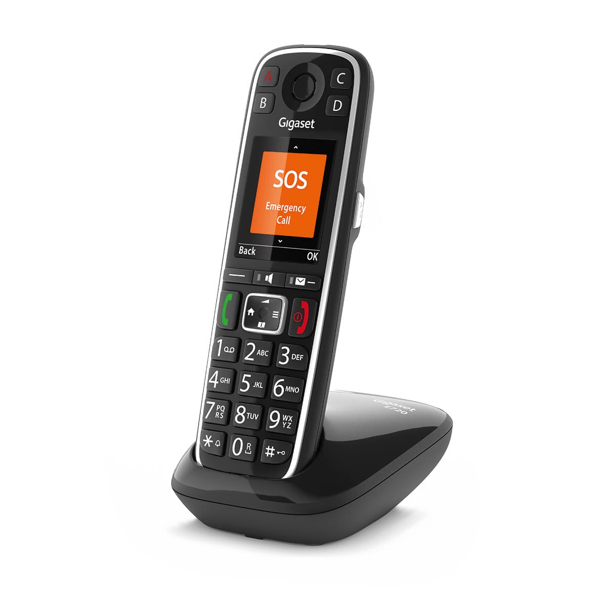 Gigaset e720 - elderly phone - rapondeur